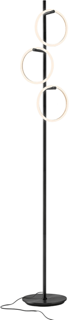 Saturn 66" Led Tree Floor Lamp with 3 Removeable Light Rings