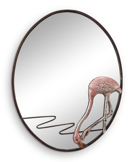 Home Flamingo Wall Mirror