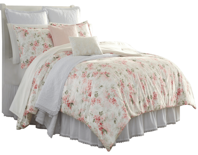 Wisteria Velour Comforter Set, Twin