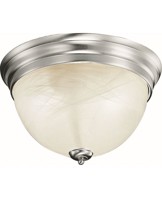 Troy 2-Light Flush Mount Ceiling Fixture