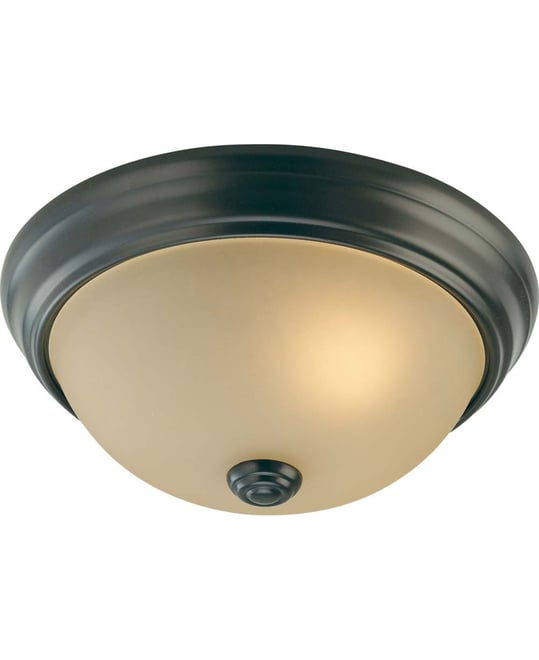 Trinidad 2-Light Flush Mount Ceiling Fixture
