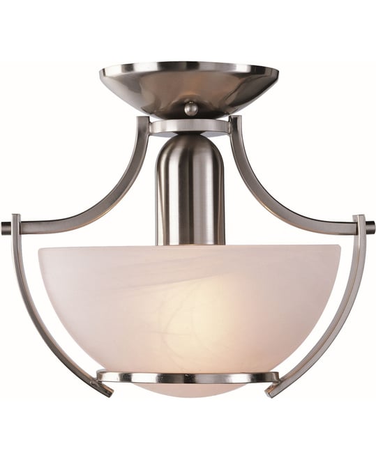 Durango 1-Light Semi-Flush Mount Ceiling Fixture
