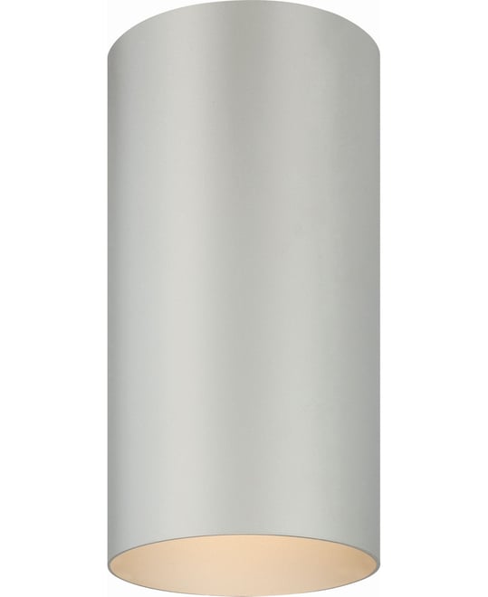 1-Light Flush Mount Cylinder Ceiling Fixture