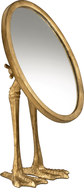 Duck Leg Accent Mirror