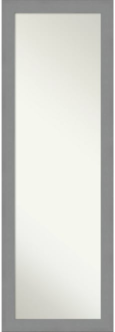 Brushed on The Door Full Length Mirror, 17.5" x 51.50"