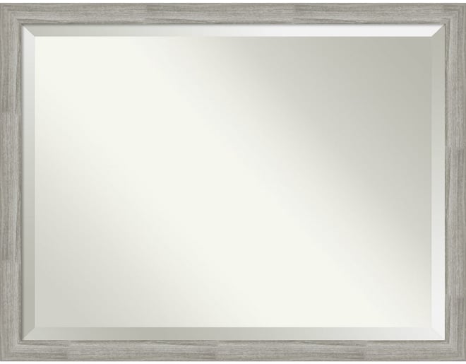Dove Framed Bathroom Vanity Wall Mirror, 43.5" x 33.50"