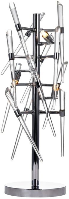 Icicle 3 Light Table Lamp