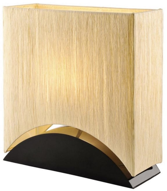 Sakura 17" Modern Space-Efficient Premium Shade Table Lamp with Lacquer