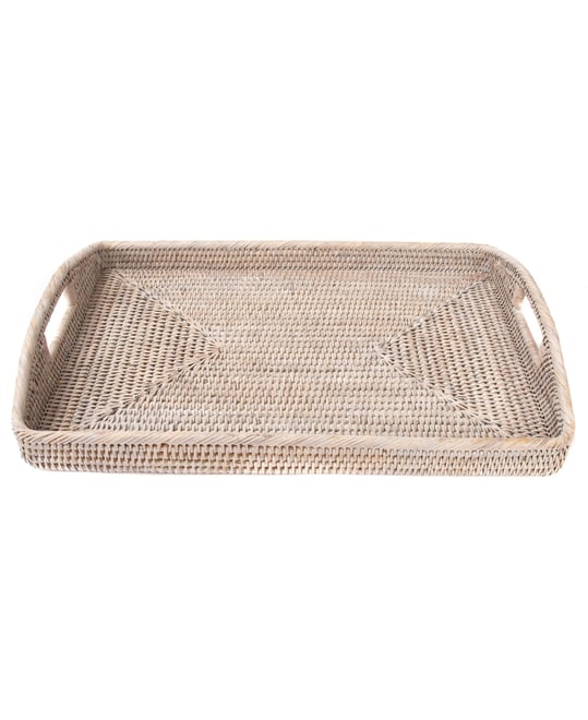 Artifacts Rattan Rectangular Serving Tray