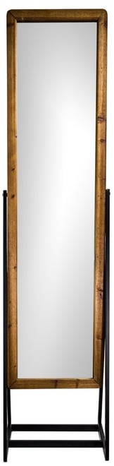 American Art Decor Wooden Cheval Mirror