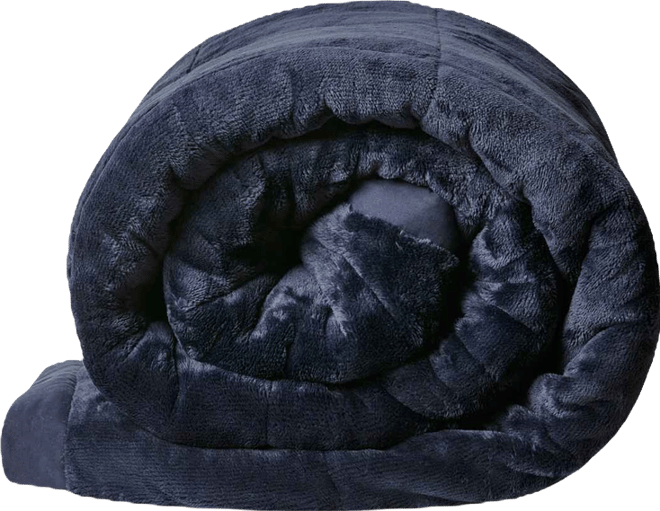 Coleman Plush Reversible HeiQ Smart Temperature Down Alternative Blanket, King