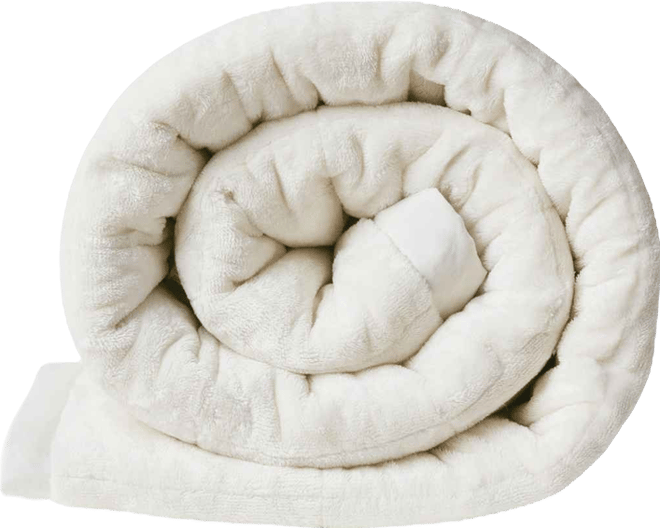 Coleman Plush Reversible HeiQ Smart Temperature Down Alternative Blanket, King