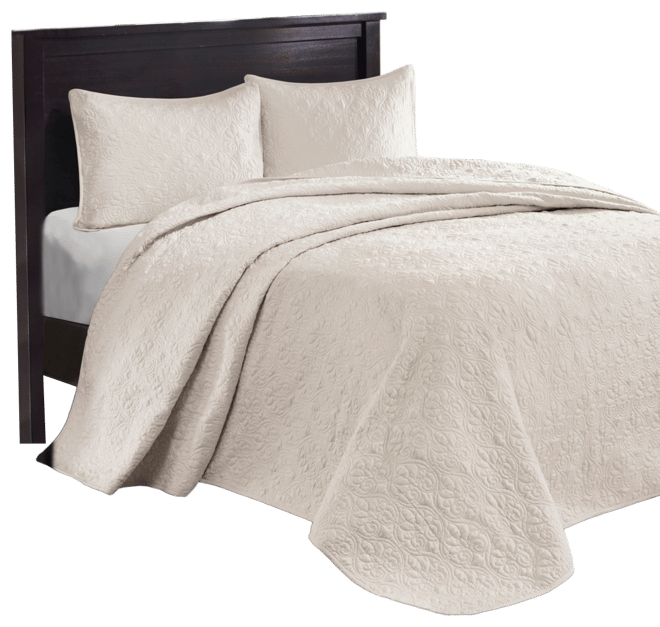 Quebec Quilted 2-Pc. Bedspread Set, Twin