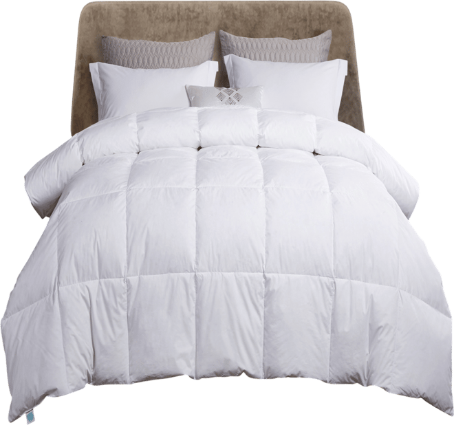 75%/25% White Goose Feather & Down Comforter, King, Exclusively at Macy's