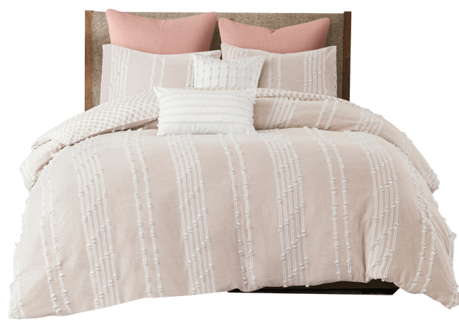 Kara Jacquard 3-Pc. Comforter Set, King/California King