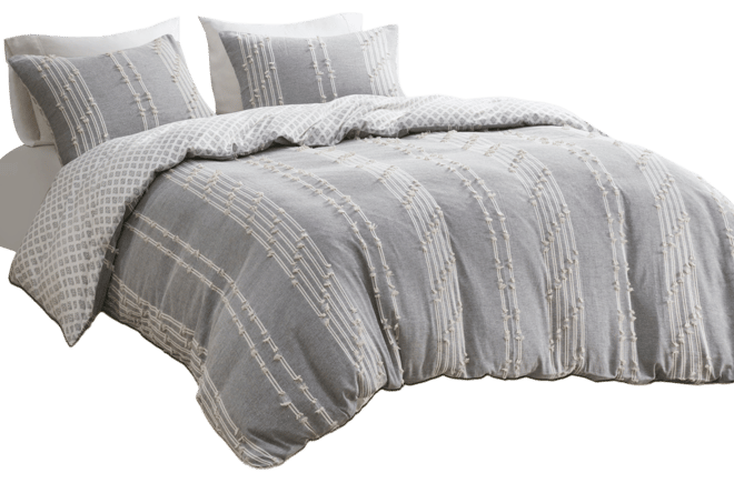 Kara Jacquard 3-Pc. Comforter Set, Full/Queen