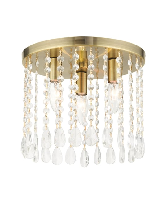 Elizabeth 3 Lights Flush Mount