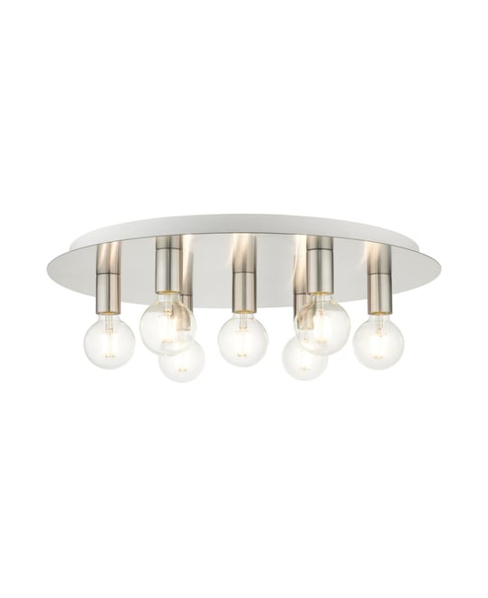 Hillview 7 Lights Flush Mount