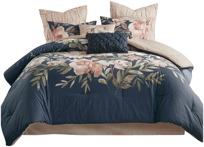 Camillia 8-Pc. Comforter Set, Queen