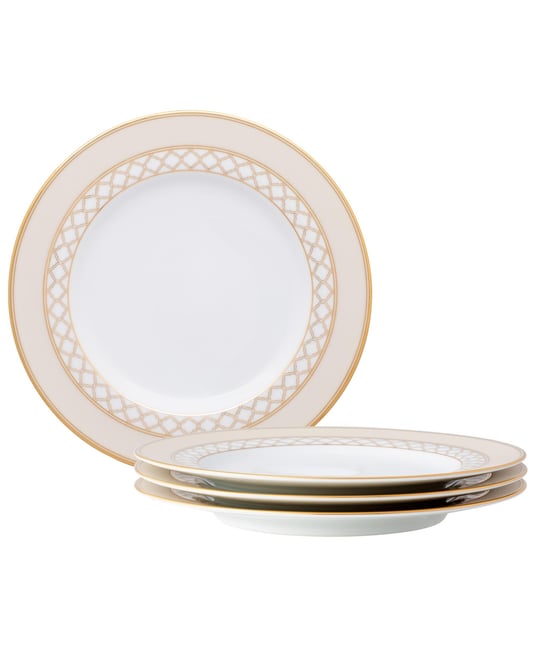 Eternal Palace Gold Set of 4 Salad Plates, 8-1/4"