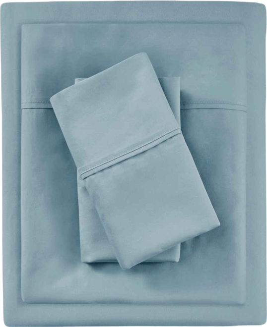 Temperature Regulating 1000 Thread Count Cotton Sateen Blend 4-Pc. Sheet Set, Queen