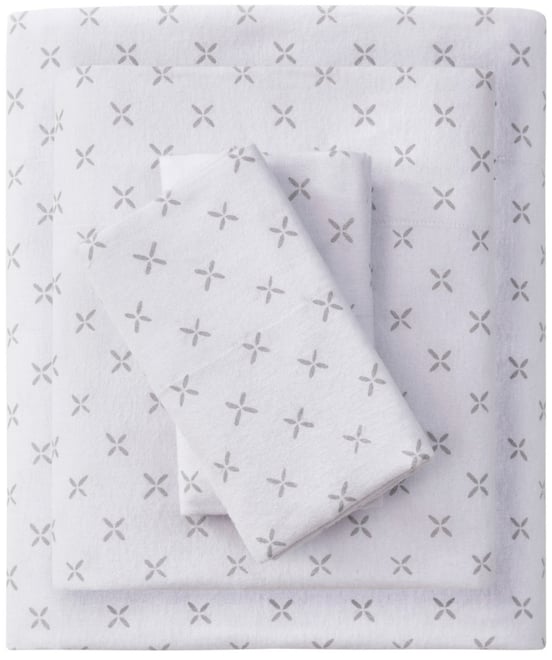 Extra Deep Pocket Cotton Flannel 4-Pc. Sheet Set, King