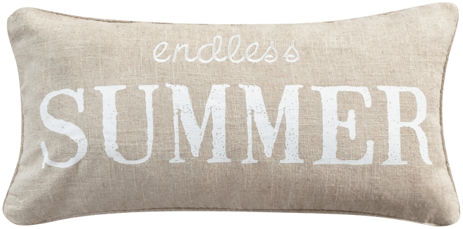 Galapagos Endless Summer Decorative Pillow, 12" x 24"