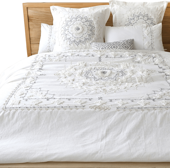 Harleson Medallion Embroidered 3-Pc. Comforter Set, King