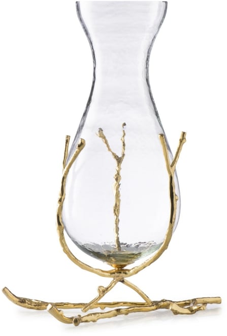 11" Vase with Twig Base