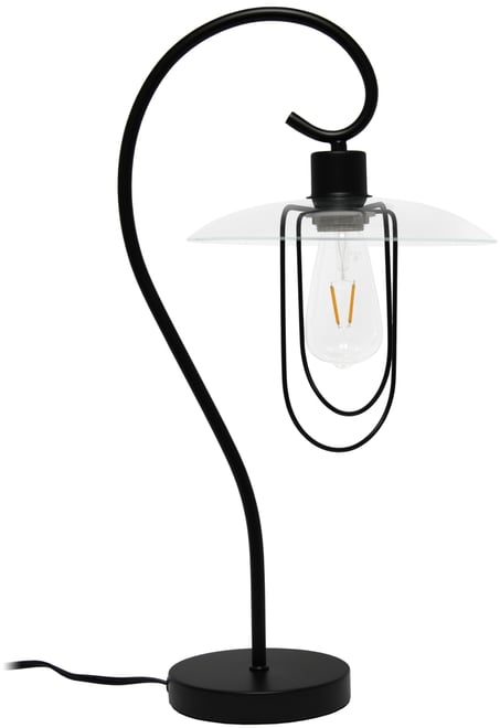 Modern Metal Scroll Table Lamp