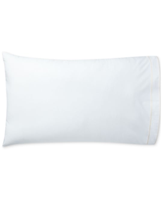Spencer 300 Thread Count Sateen Border Pillowcase Pair, Standard