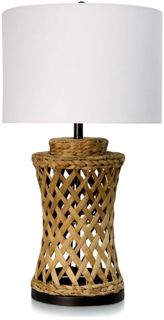Aasha Water Hyacinth Table Lamp