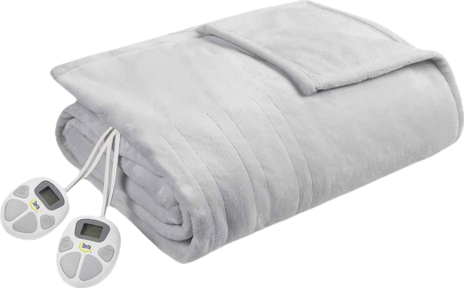 Electric Plush Blanket, King