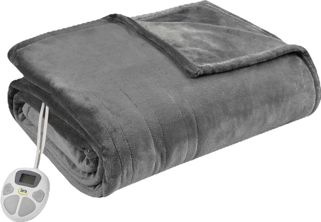 Electric Plush Blanket, King
