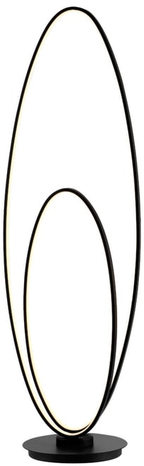 Calder Modern Contemporary Oval Dimmable Integrated Led Floor Lamp