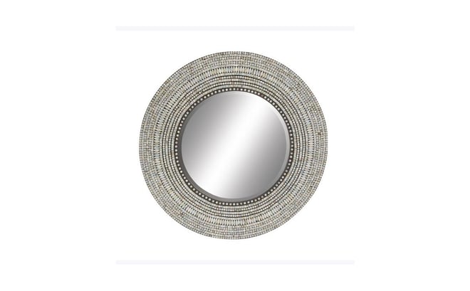 Coastal Wood Wall Mirror, 32" x 32"