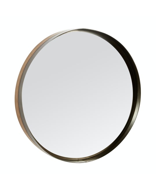 Metal Modern Wall Mirror, 32" x 32"