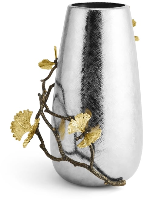 Butterfly Ginkgo Large Vase