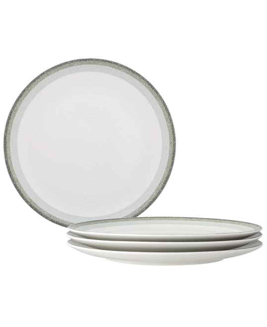 Colorscapes Layers Coupe Dinner Plate Set of 4, 11"