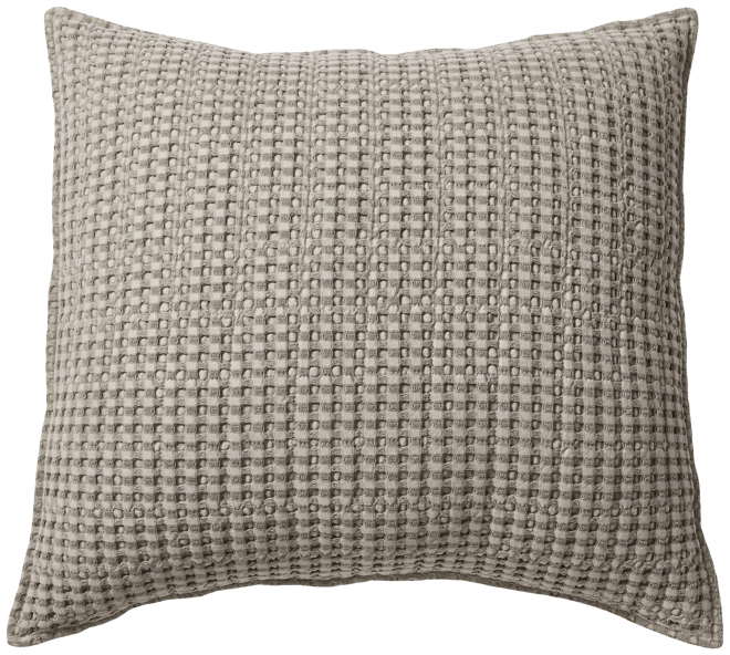 51.75 Arin Fabric, Rubberwood Queen Bed