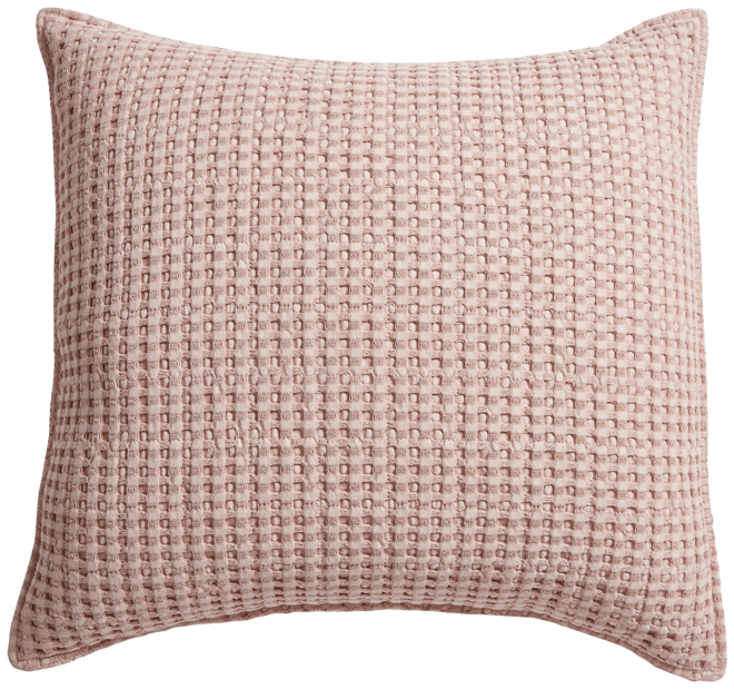 Mills Waffle Decorative Pillow, 20" x 20"