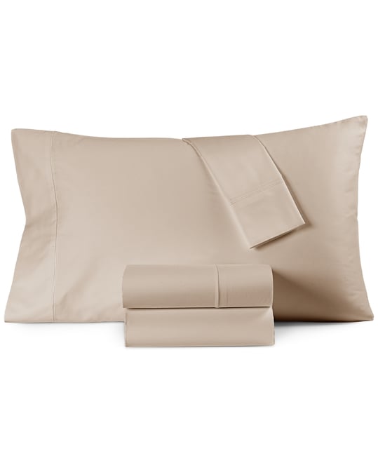 525 Thread Count Egyptian Cotton 4-Pc. Sheet Set, Queen, Exclusively at Macy's