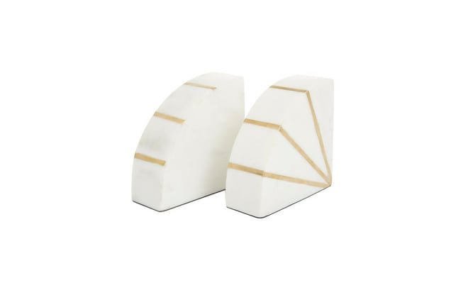 by Cosmopolitan Glam Bookends, Set of 2