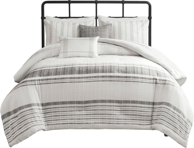 Morgan Jacquard 6-Pc. Comforter Set, Queen