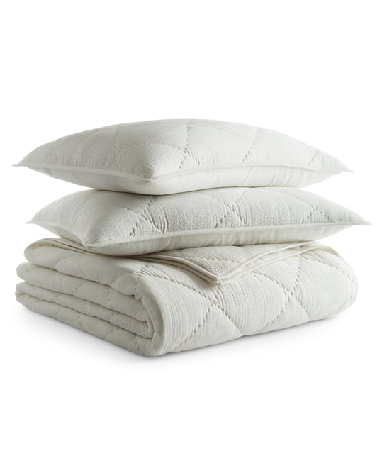 Dobby Diamond 3-Pc. Coverlet Set, King, Exclusively at Macy's