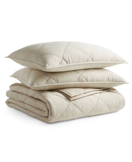 Dobby Diamond 3-Pc. Coverlet Set, Full/Queen, Exclusively at Macy's