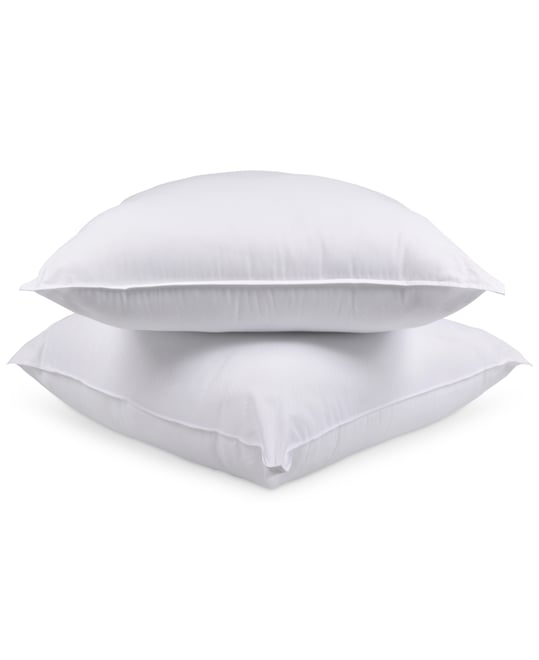 24 in. x 24 in. Outdoor Pillow Inserts, Waterproof Decorative Throw Pillows Insert, Square Pillow Form (Set of 2), White