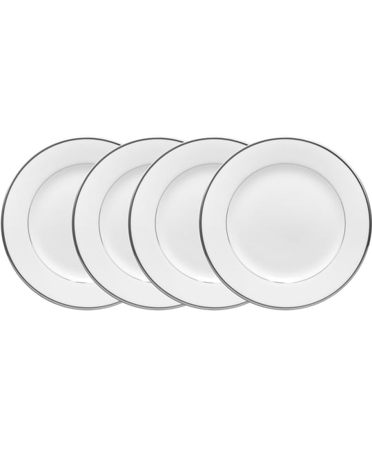 Spectrum Set of 4 Bread Butter and Appetizer Plates, Service For 4