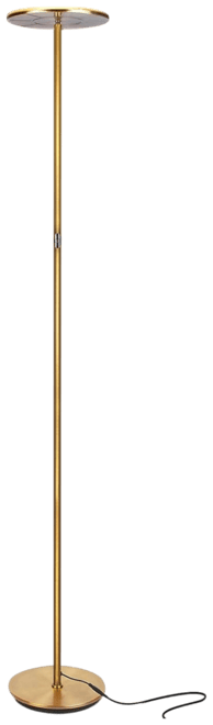 Sky 63" Super Bright Led Torchiere Modern Floor Lamp with Adjustable Head