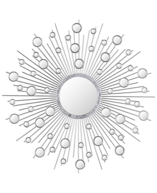 'Milkyway I' Bling Round Wall Mirror, 36" x 36"